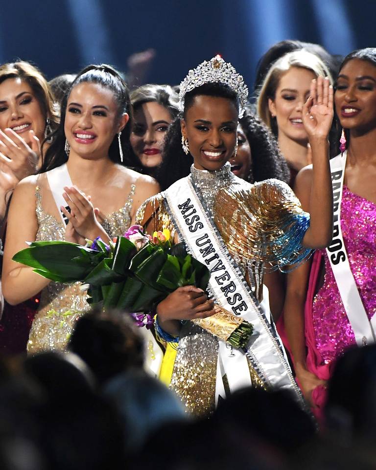 Umunyafurika y'Epfo ni we wegukanye ikamba rya Miss Universe 2019